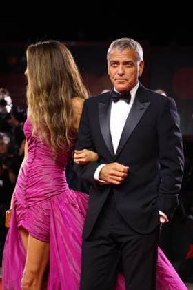 Jay Kelly Red Carpet - The 82nd Venice International Film Festival VENICE, ITALY - AUGUST 28: George Clooney and Amal Clooney attend the Jay Kelly red carpet during the 82nd Venice International Film Festival on August 28, 2025 in Venice, Italy. CAP GOL GOL Venice Italy Copyright: xRickxGold CapitalxPicturesx