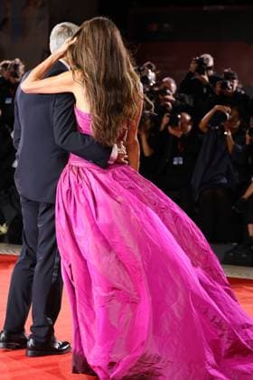 Jay Kelly Red Carpet - The 82nd Venice International Film Festival VENICE, ITALY - AUGUST 28: George Clooney and Amal Clooney attend the Jay Kelly red carpet during the 82nd Venice International Film Festival on August 28, 2025 in Venice, Italy. CAP GOL GOL Venice Italy Copyright: xRickxGold CapitalxPicturesx