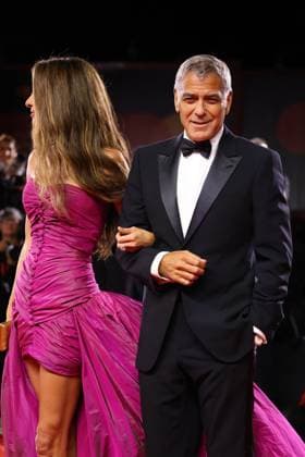 Jay Kelly Red Carpet - The 82nd Venice International Film Festival VENICE, ITALY - AUGUST 28: George Clooney and Amal Clooney attend the Jay Kelly red carpet during the 82nd Venice International Film Festival on August 28, 2025 in Venice, Italy. CAP GOL GOL Venice Italy Copyright: xRickxGold CapitalxPicturesx