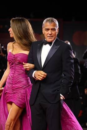 Jay Kelly Red Carpet - The 82nd Venice International Film Festival VENICE, ITALY - AUGUST 28: George Clooney and Amal Clooney attend the Jay Kelly red carpet during the 82nd Venice International Film Festival on August 28, 2025 in Venice, Italy. CAP GOL GOL Venice Italy Copyright: xRickxGold CapitalxPicturesx