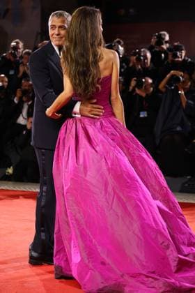 Jay Kelly Red Carpet - The 82nd Venice International Film Festival VENICE, ITALY - AUGUST 28: George Clooney and Amal Clooney attend the Jay Kelly red carpet during the 82nd Venice International Film Festival on August 28, 2025 in Venice, Italy. CAP GOL GOL Venice Italy Copyright: xRickxGold CapitalxPicturesx