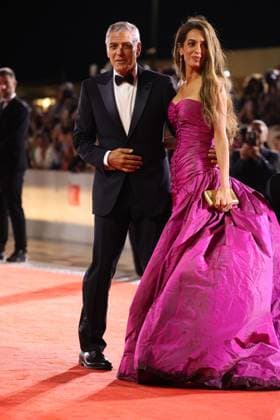 Jay Kelly Red Carpet - The 82nd Venice International Film Festival VENICE, ITALY - AUGUST 28: George Clooney and Amal Clooney attend the Jay Kelly red carpet during the 82nd Venice International Film Festival on August 28, 2025 in Venice, Italy. CAP GOL GOL Venice Italy Copyright: xRickxGold CapitalxPicturesx