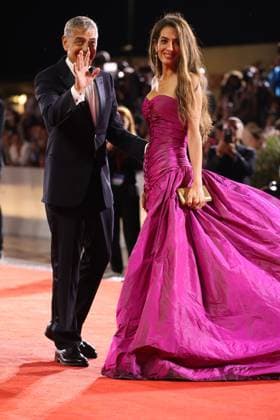 Jay Kelly Red Carpet - The 82nd Venice International Film Festival VENICE, ITALY - AUGUST 28: George Clooney and Amal Clooney attend the Jay Kelly red carpet during the 82nd Venice International Film Festival on August 28, 2025 in Venice, Italy. CAP GOL GOL Venice Italy Copyright: xRickxGold CapitalxPicturesx