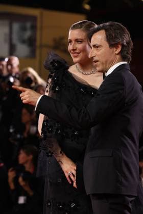 Jay Kelly Red Carpet - The 82nd Venice International Film Festival Greta Gerwig and Noah Baumbach VENICE, ITALY - AUGUST 28: Jay Kelly red carpet during the 82nd Venice International Film Festival on August 28, 2025 in Venice, Italy. CAP GOL GOL Venice Italy Copyright: xRickxGold CapitalxPicturesx