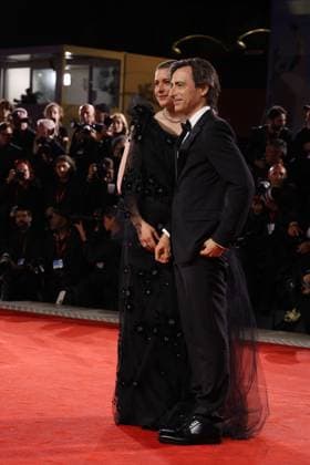 Jay Kelly Red Carpet - The 82nd Venice International Film Festival Greta Gerwig and Noah Baumbach VENICE, ITALY - AUGUST 28: Jay Kelly red carpet during the 82nd Venice International Film Festival on August 28, 2025 in Venice, Italy. CAP GOL GOL Venice Italy Copyright: xRickxGold CapitalxPicturesx
