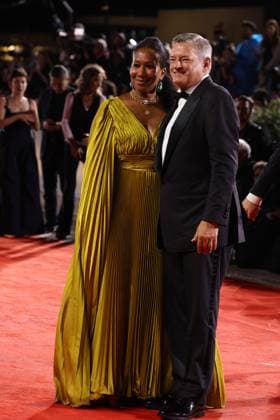 Jay Kelly Red Carpet - The 82nd Venice International Film Festival Nicole Avant and Ted Sarandos VENICE, ITALY - AUGUST 28: Jay Kelly red carpet during the 82nd Venice International Film Festival on August 28, 2025 in Venice, Italy. CAP GOL GOL Venice Italy Copyright: xRickxGold CapitalxPicturesx