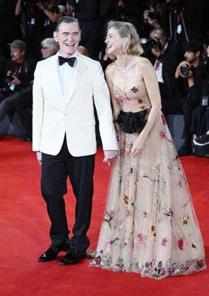 Celebrities attend the red carpet film Jay Kelly on day 2 of the 82nd Venice International Film Festival Featuring: Billy Crudup and Naomi Watts Where: Venice , Italy When: 28 Aug 2025 Credit: Cover Images EDITORIAL USE ONLY. NOT FOR USE BY NEWSPAPERS BASED IN THE UK. Copyright: xx coverimg55021799