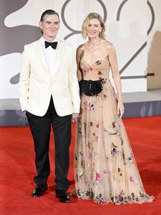 Celebrities attend the red carpet film Jay Kelly on day 2 of the 82nd Venice International Film Festival Featuring: Billy Crudup and Naomi Watts Where: Venice , Italy When: 28 Aug 2025 Credit: Cover Images EDITORIAL USE ONLY. NOT FOR USE BY NEWSPAPERS BASED IN THE UK. Copyright: xx coverimg55021802