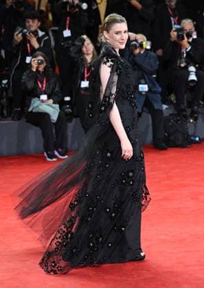 Celebrities attend the red carpet film Jay Kelly on day 2 of the 82nd Venice International Film Festival Featuring: Greta Gerwig Where: Venice , Italy When: 28 Aug 2025 Credit: Cover Images EDITORIAL USE ONLY. NOT FOR USE BY NEWSPAPERS BASED IN THE UK. Copyright: xx coverimg55021810