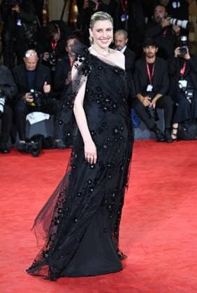 Celebrities attend the red carpet film Jay Kelly on day 2 of the 82nd Venice International Film Festival Featuring: Greta Gerwig Where: Venice , Italy When: 28 Aug 2025 Credit: Cover Images EDITORIAL USE ONLY. NOT FOR USE BY NEWSPAPERS BASED IN THE UK. Copyright: xx coverimg55021812