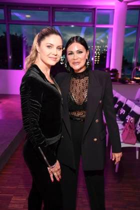 Yvonne Woelke und Djamila Rowe beim Premieren Event zum Start vom Realityformat The Power (ab 1.September 2025 bei ProSieben und auf Joyn) am 28.08.2025 in Berlin The Power Premieren-Event vom neuen Pro7 & Joyn Realityformat in Berlin