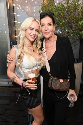 Gina Beckmann und Katy Karrenbauer beim Premieren Event zum Start vom Realityformat The Power (ab 1.September 2025 bei ProSieben und auf Joyn) am 28.08.2025 in Berlin The Power Premieren-Event vom neuen Pro7 & Joyn Realityformat in Berlin
