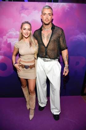 Emma Fernlund und Lucas Schwarze beim Premieren Event zum Start vom Realityformat The Power (ab 1.September 2025 bei ProSieben und auf Joyn) am 28.08.2025 in Berlin The Power Premieren-Event vom neuen Pro7 & Joyn Realityformat in Berlin