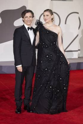 Jay Kelly Red Carpet - The 82nd Venice International Film Festival VENICE, ITALY - AUGUST 28: director Noah Baumbach and actress Greta Gerwig attend the Jay Kelly red carpet during the 82nd Venice International Film Festival on August 28, 2025 in Venice, Italy. Prima Barol Anadolu Venice Italy. Editorial use only. Please get in touch for any other usage.  Copyright: x2025xAnadoluxPrimaxBarolx
