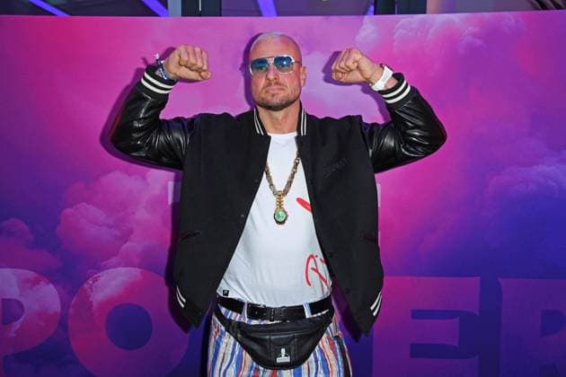 Eric Sindermann beim Premieren-Event von THE POWER by Joyn auf dem Alice Rooftop & Garden in Berlin am 28.08.2025