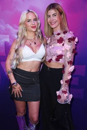 Gina Beckmann, Stephie Stark beim Premieren-Event von THE POWER by Joyn auf dem Alice Rooftop & Garden in Berlin am 28.08.2025