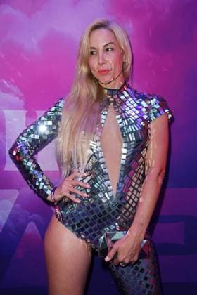 Michelle Monballijn beim Premieren-Event von THE POWER by Joyn auf dem Alice Rooftop & Garden in Berlin am 28.08.2025