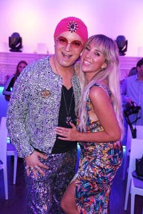 Julian F. M. Stöckel, Annemarie Eilfeld beim Premieren-Event von THE POWER by Joyn auf dem Alice Rooftop & Garden in Berlin am 28.08.2025