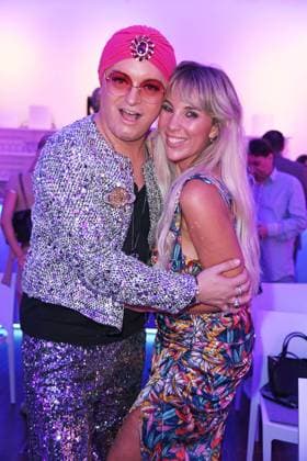 Julian F. M. Stöckel, Annemarie Eilfeld beim Premieren-Event von THE POWER by Joyn auf dem Alice Rooftop & Garden in Berlin am 28.08.2025