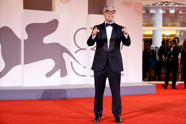 Federico Mollicone bei der Premiere des Kinofilms Jay Kelly auf der Biennale di Venezia 2025 82. Internationale Filmfestspiele von Venedig im Palazzo del Cinema. Venedig, 28.08.2025