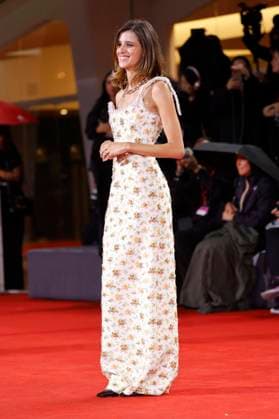 Benedetta Porcaroli bei der Premiere des Kinofilms Jay Kelly auf der Biennale di Venezia 2025 82. Internationale Filmfestspiele von Venedig im Palazzo del Cinema. Venedig, 28.08.2025