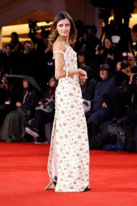 Benedetta Porcaroli bei der Premiere des Kinofilms Jay Kelly auf der Biennale di Venezia 2025 82. Internationale Filmfestspiele von Venedig im Palazzo del Cinema. Venedig, 28.08.2025