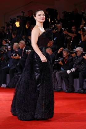 Eve Hewson bei der Premiere des Kinofilms Jay Kelly auf der Biennale di Venezia 2025 82. Internationale Filmfestspiele von Venedig im Palazzo del Cinema. Venedig, 28.08.2025