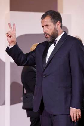 Adam Sandler bei der Premiere des Kinofilms Jay Kelly auf der Biennale di Venezia 2025 82. Internationale Filmfestspiele von Venedig im Palazzo del Cinema. Venedig, 28.08.2025