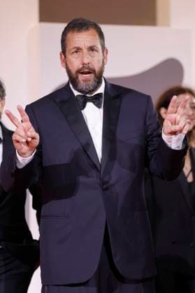 Adam Sandler bei der Premiere des Kinofilms Jay Kelly auf der Biennale di Venezia 2025 82. Internationale Filmfestspiele von Venedig im Palazzo del Cinema. Venedig, 28.08.2025