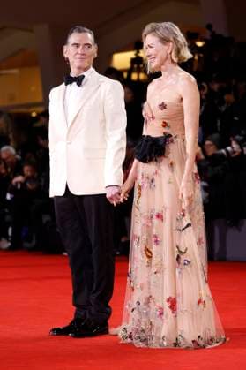 Billy Crudup mit Ehefrau Naomi Watts bei der Premiere des Kinofilms Jay Kelly auf der Biennale di Venezia 2025 82. Internationale Filmfestspiele von Venedig im Palazzo del Cinema. Venedig, 28.08.2025