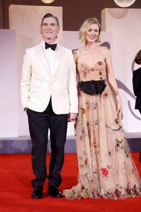 Billy Crudup mit Ehefrau Naomi Watts bei der Premiere des Kinofilms Jay Kelly auf der Biennale di Venezia 2025 82. Internationale Filmfestspiele von Venedig im Palazzo del Cinema. Venedig, 28.08.2025