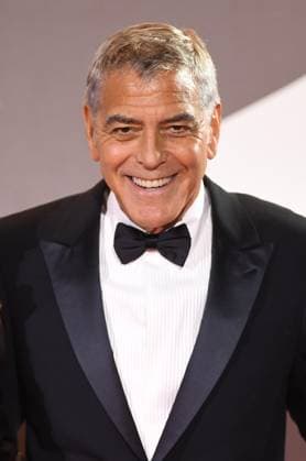 American actor George Clooney attends the premiere of Jay Kelly at the 82nd Venice Film Festival in Venice, Italy on Thursday, August 28, 2025.  VEN20250828199 RUNExHELLESTAD