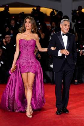 Jay Kelly red carpet at the 82nd Venice International Film Festival in Venice Lido - 28 Aug 2025 Amal Clooney and George Clooney attend the Jay Kelly red carpet during the 82nd Venice International Film Festival. Venice Lido Italy Copyright: xDanielexCifalax xSOPAxImagesx _CIF4541