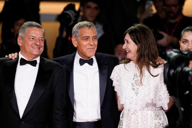 Jay Kelly red carpet at the 82nd Venice International Film Festival in Venice Lido - 28 Aug 2025 George Clooney and Amal Clooney attend the Jay Kelly red carpet during the 82nd Venice International Film Festival. Venice Lido Italy Copyright: xDanielexCifalax xSOPAxImagesx _CIF4989