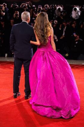 Red carpet of the film Jay Kelly at the 82nd Venice Film Festival in Venice - 28 Aug 2025 George Clooney and Amal Clooney attend the red carpet of the film Jay Kelly at the Palazzo del Cinema during the 82nd Venice Film Festival. Venice Italy Copyright: xMarcoxBaradax xSOPAxImagesx MBARADA_0001
