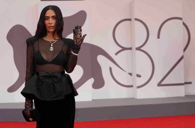 CELEBRITES : Festival international du film de Venise - Venice, Italy, 28th August, 2025. SILVIA BRUSSADE BRAZ attending the Bugonia Premiere as part of the 82nd Venice International Film Festival at the Lido in Venice, Italy Laurent Lairys PSNEWZ VENISEItaly  Copyright: xLaurentxLairysx