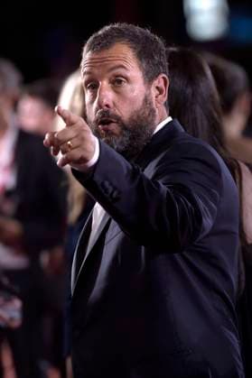 Adam Sandler the Jay Kelly red carpet during the 82nd Venice International Film Festival on Thursday, August 28, 2025 in Venice, Italy.  VEN20250828208 RoccoxSpaziani