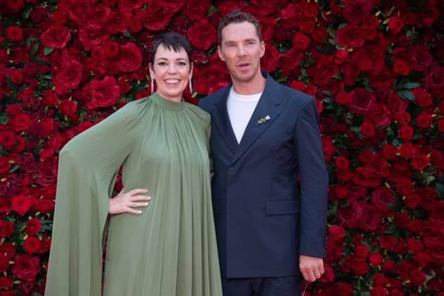 The Roses UK Premiere Arrivals at Odeon Luxe, Leicester Square, London, UK Olivia Colman and Benedict Cumberbatch attends The The Roses UK Premiere at Odeon Luxe, Leicester Square, London, England, UK on Thursday 28 August, 2025., Credit:Justin Ng Avalon UK, England, London, Odeon Luxe, Leicester Square Copyright: xJustinxNgx xAvalonx 1032181076