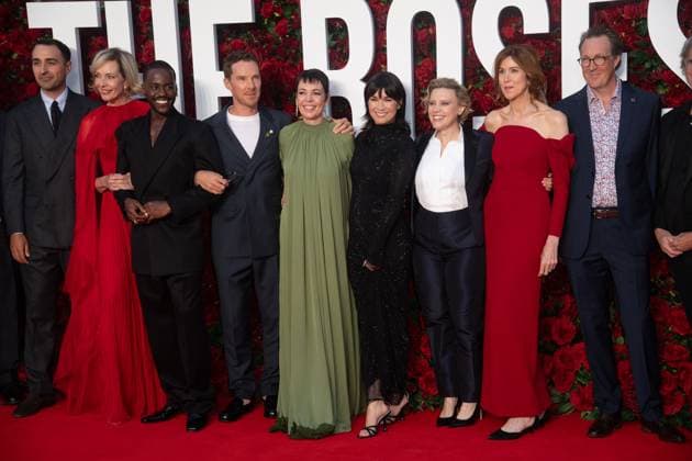 The Roses UK Premiere Arrivals at Odeon Luxe, Leicester Square, London, UK (L-R) - Jamie Demetriou, Allison Janney, Ncuti Gatwa, Benedict Cumberbatch, Olivia Colman, Zoe Chao, Kate McKinnon, Belinda Bromilow, Will Smith attends The The Roses UK Premiere at Odeon Luxe, Leicester Square, London, England, UK on Thursday 28 August, 2025., Credit:Justin Ng Avalon UK, England, London, Odeon Luxe, Leicester Square Copyright: xJustinxNgx xAvalonx 1032181156