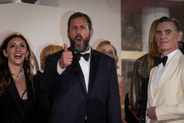Jay Kelly red carpet during the 82nd Venice International Film Festival in Venice, Italy on 28 August 2025. Adam Sandler attends the Jay Kelly red carpet during the 82nd Venice International Film Festival in Venice, Italy on 28 August 2025., Credit:Stefano Costantino TTL Avalon Italy, Venice  Copyright: xStefanoxCostantinoxTTLx xAvalonx 1032160087