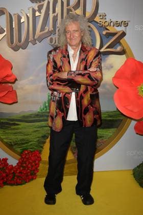 LAS VEGAS, NV - AUGUST 28: Brian May at the world premiere of The Wizard of Oz at Sphere in Las Vegas, Nevada on August 28, 2025. Copyright: xDeexCeexCarterx