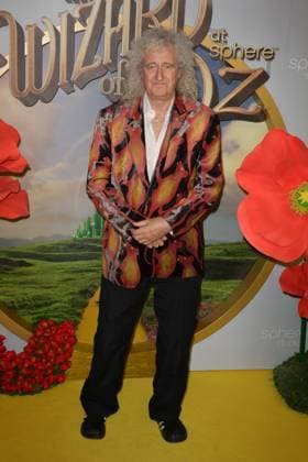 LAS VEGAS, NV - AUGUST 28: Brian May at the world premiere of The Wizard of Oz at Sphere in Las Vegas, Nevada on August 28, 2025. Copyright: xDeexCeexCarterx