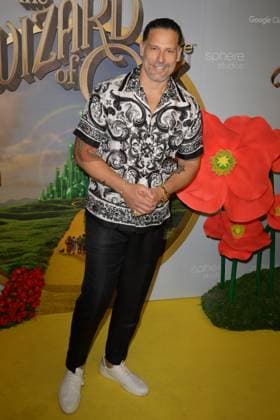 LAS VEGAS, NV - AUGUST 28: Joe Manganiello at the world premiere of The Wizard of Oz at Sphere in Las Vegas, Nevada on August 28, 2025. Copyright: xDeexCeexCarterx