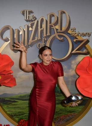 LAS VEGAS, NV - AUGUST 28: Jessica Vosk at the world premiere of The Wizard of Oz at Sphere in Las Vegas, Nevada on August 28, 2025. Copyright: xDeexCeexCarterx