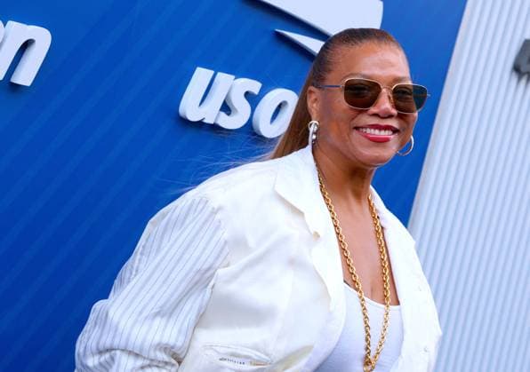 Celebs at The US Open 2025 - Arrival - NYC Queen Latifah arrives at the US Open for Coco Gauff game in New York on August 28, 2025. Photo by CHarles Guerin ABACAPRESS.COM New York City NY United States  Copyright: xGuerinxCharles ABACAx