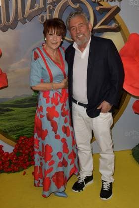LAS VEGAS, NV - AUGUST 28: Lorna Luft and James L. Dolan at the world premiere of The Wizard of Oz at Sphere in Las Vegas, Nevada on August 28, 2025. Copyright: xDeexCeexCarterx