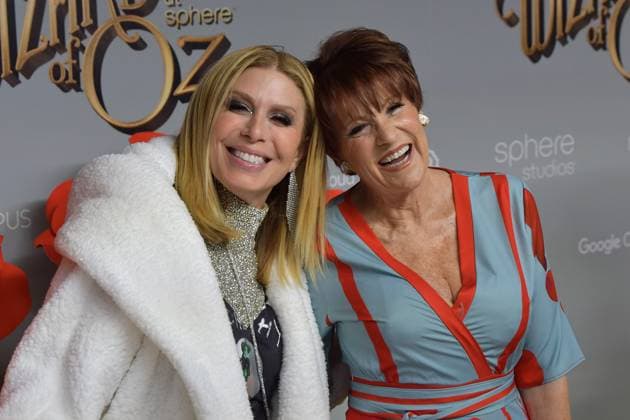 LAS VEGAS, NV - AUGUST 28: Jill Martin and Lorna Luft at the world premiere of The Wizard of Oz at Sphere in Las Vegas, Nevada on August 28, 2025. Copyright: xDeexCeexCarterx