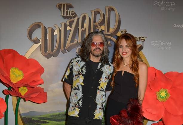 LAS VEGAS, NV - AUGUST 28: Adam Jones and Korin Faught at the world premiere of The Wizard of Oz at Sphere in Las Vegas, Nevada on August 28, 2025. Copyright: xDeexCeexCarterx