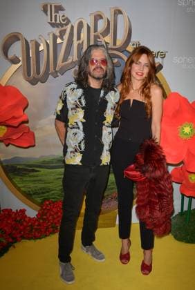 LAS VEGAS, NV - AUGUST 28: Adam Jones and Korin Faught at the world premiere of The Wizard of Oz at Sphere in Las Vegas, Nevada on August 28, 2025. Copyright: xDeexCeexCarterx