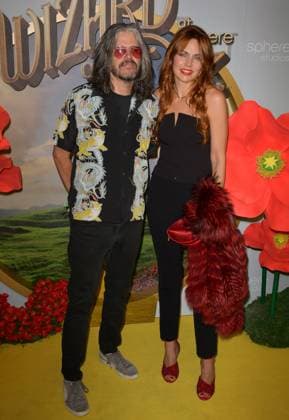 LAS VEGAS, NV - AUGUST 28: Adam Jones and Korin Faught at the world premiere of The Wizard of Oz at Sphere in Las Vegas, Nevada on August 28, 2025. Copyright: xDeexCeexCarterx